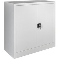 STIER Universalschrank Premium mit 2 verz. Einlegeböden 1000x1000x400mm lichtgrau von STIER