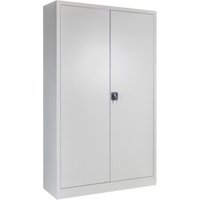 STIER Universalschrank Premium mit 4 verz. Einlegeböden 1950x1200x400mm lichtgrau von STIER