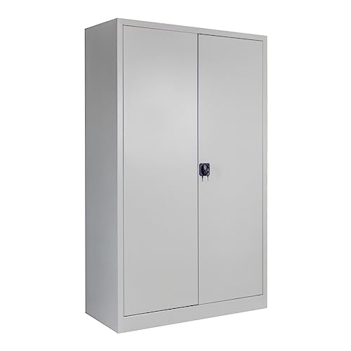 STIER Universalschrank Premium mit 4 verz. Einlegeböden 1950x1200x500mm lichtgrau von STIER