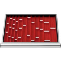 Schubladeneinteilung Muldenplatten blh 50 mm Innenmaß 600x450 mm 3 mp - Stier von STIER