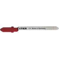 Stichsägeblatt, 20 Stück, ST3171, Schnittlänge 50 mm, Zahnteilung 1,3 mm, perfekt geeignet zum Zuschneiden von Holz, Arbeitsplatten, Verbundplatten, von STIER
