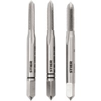 Handgewindebohrer Satz 3-teilig, Vor- Mittel- und Fertigschneider, din 352 hss-g M4, zur Herstellung von DIN13 Innengewinde, Normgerecht, Handgewindebohrer Satz 3-teilig, Vor- Mittel- und Fertigschneider, din 352 hss-g M4, zur Herstellung von DIN13 Innengewinde, Normgerecht, von STIER