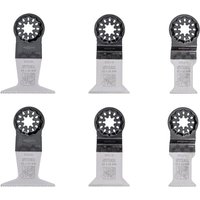 Starlock Multitool Sägeblätter Universal Holz und Nägel 6-tlg Starlock Multimaster Set Tauchsägeblatt Für Multifunktionswerkzeug Oszillierwerkzeug von STIER
