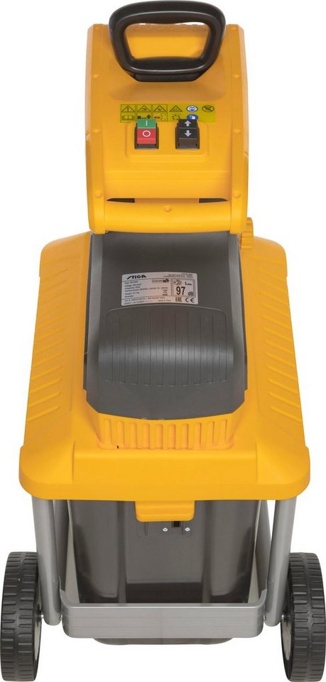 STIGA GARDEN Leisehäcksler Bio Silent 2500, 4 cm max. Astdurchmesser, 2500 W, leise Walzentechnik, mit Stopfer und Rücklauffunktion STIGA GARDEN Leisehäcksler Bio Silent 2500, 4 cm max. Astdurchmesser, 2500 W, leise Walzentechnik, mit Stopfer und Rücklauffunktion von STIGA GARDEN