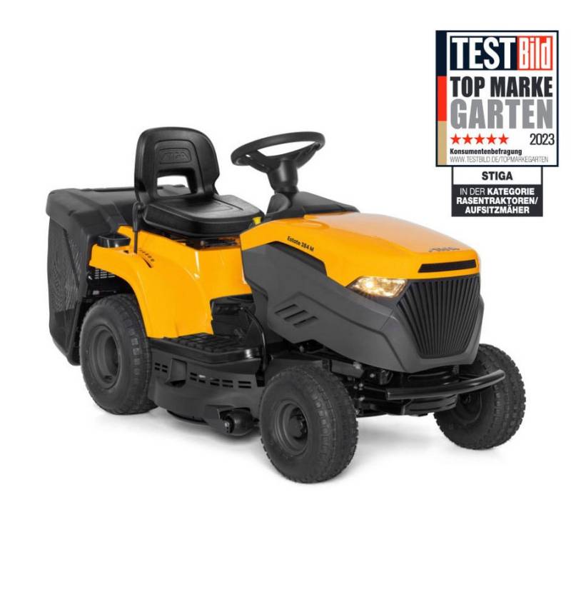 STIGA GARDEN Rasentraktor Estate 384 M, 84 cm Schnittbreite, Doppel-Messer, 352 cm³ von STIGA GARDEN