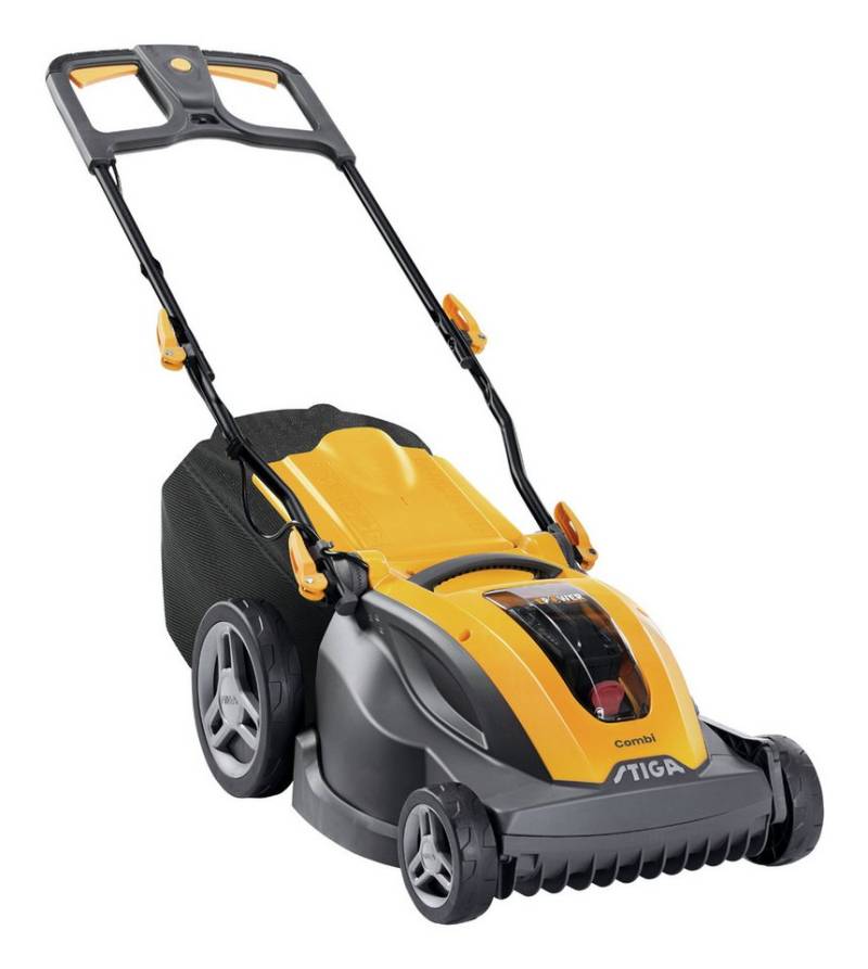 STIGA Akkurasenmäher, 38 cm Schnittbreite, COMBI 344e Inkl. Akku und Ladegerät von STIGA