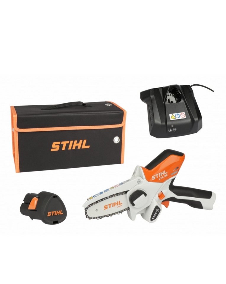 STIHL Akku-Kettensäge GTA 26, Set mit Akku AS 2 und Ladegerät AL 1 von STIHL