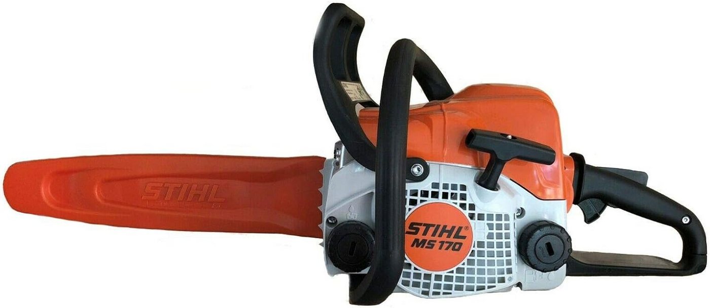 STIHL Benzin-Kettensäge MS 170 Motorsäge Kettensäge Säge Benzin 1,2 kW 30 cm + Sägekette..., 1-tlg. STIHL Benzin-Kettensäge MS 170 Motorsäge Kettensäge Säge Benzin 1,2 kW 30 cm + Sägekette..., 1-tlg. von STIHL