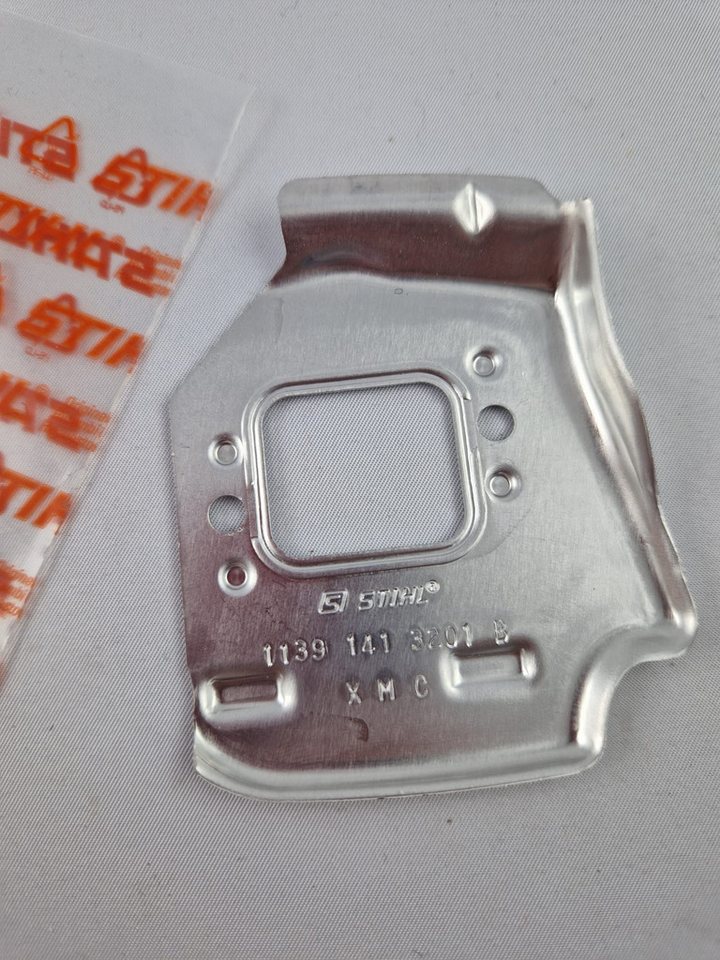 STIHL Benzin-Kettensäge STIHL original Kühlblech 11391413201, MS 181, MS 171, MS 211, Anwerfvorrichtung von STIHL