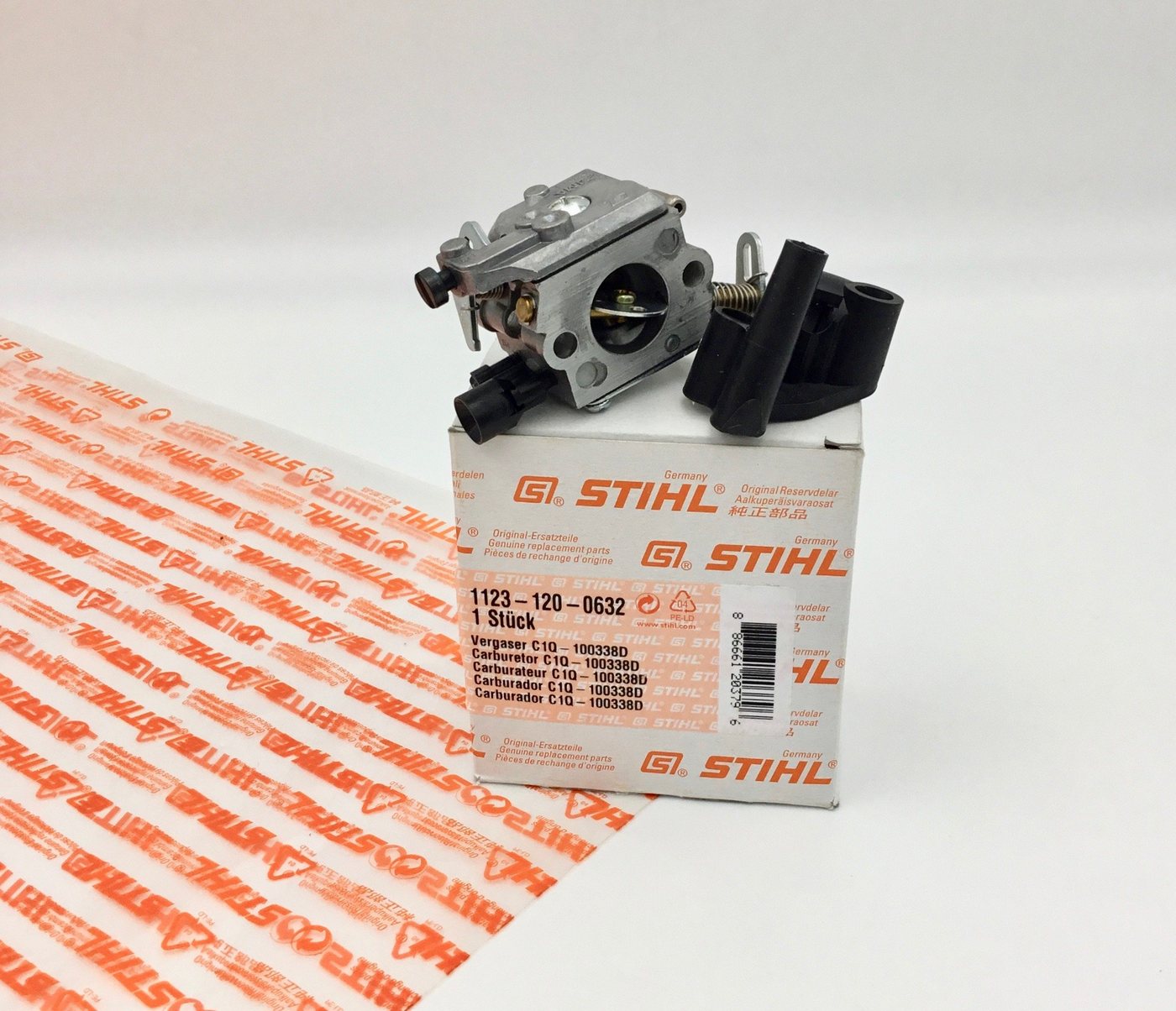 STIHL Benzin-Kettensäge Vergaser C1Q-100338D MS230 MS250, 11231200632, 0,00 cm Schwertlänge STIHL Benzin-Kettensäge Vergaser C1Q-100338D MS230 MS250, 11231200632, 0,00 cm Schwertlänge von STIHL