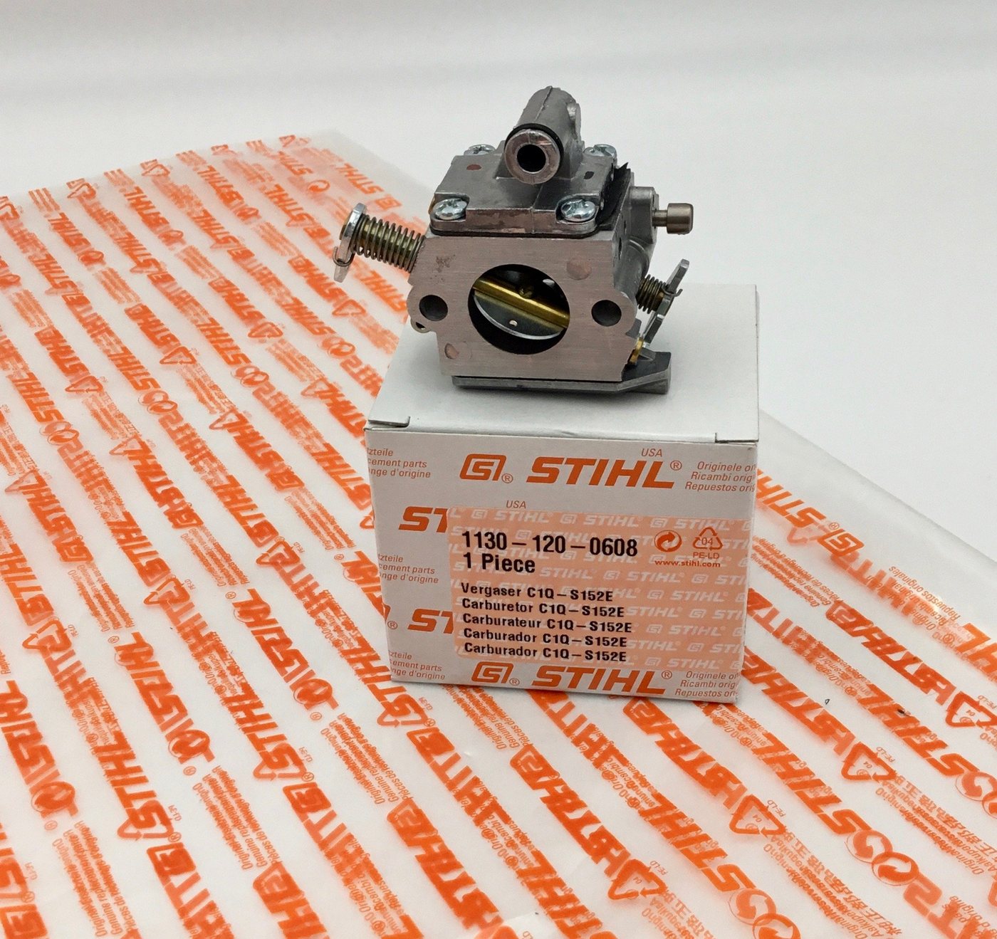 STIHL Benzin-Kettensäge Vergaser C1Q-S152E MS180, MS180C, 11301200608, 0,00 cm Schwertlänge STIHL Benzin-Kettensäge Vergaser C1Q-S152E MS180, MS180C, 11301200608, 0,00 cm Schwertlänge von STIHL