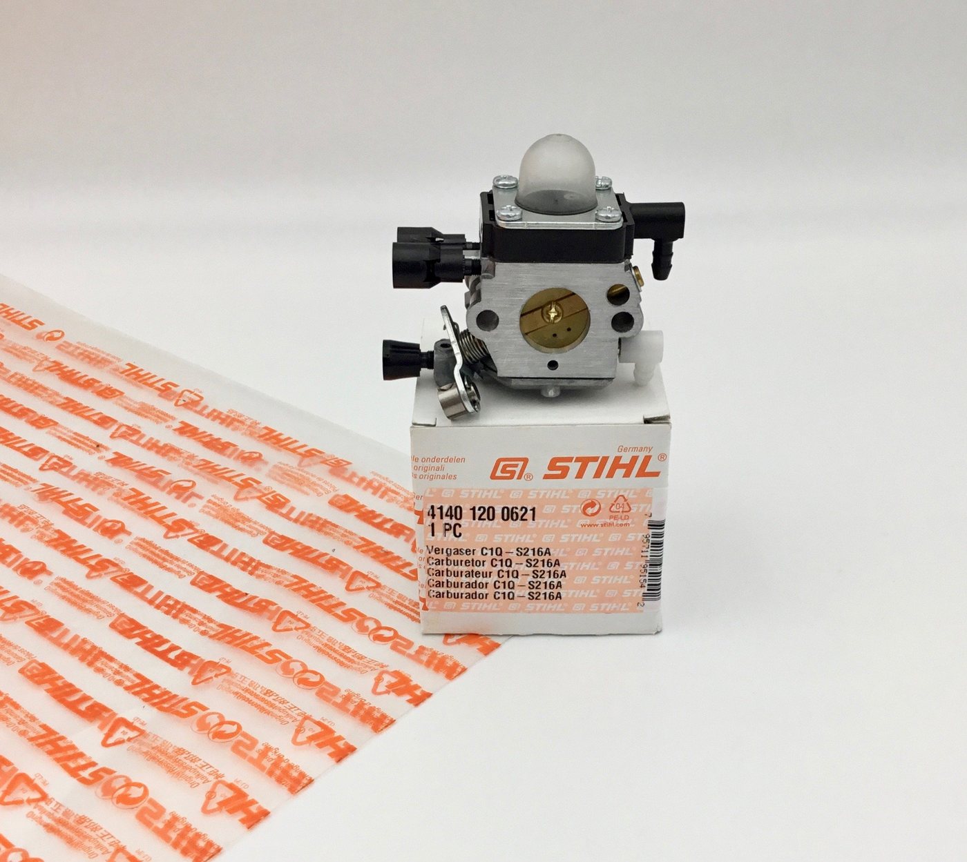 STIHL Benzin-Kettensäge Vergaser C1Q-S216A FS 45 46 38, 41401200621, 0,00 cm Schwertlänge STIHL Benzin-Kettensäge Vergaser C1Q-S216A FS 45 46 38, 41401200621, 0,00 cm Schwertlänge von STIHL