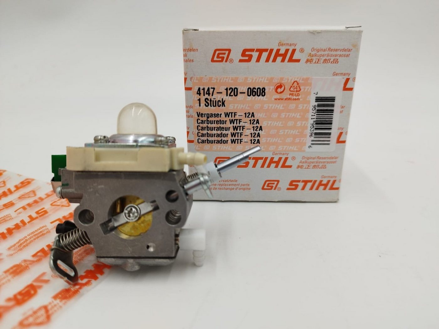 STIHL Benzin-Kettensäge Vergaser WTF-12 FS 460 FS FR 410 RC TC 41471200608 von STIHL