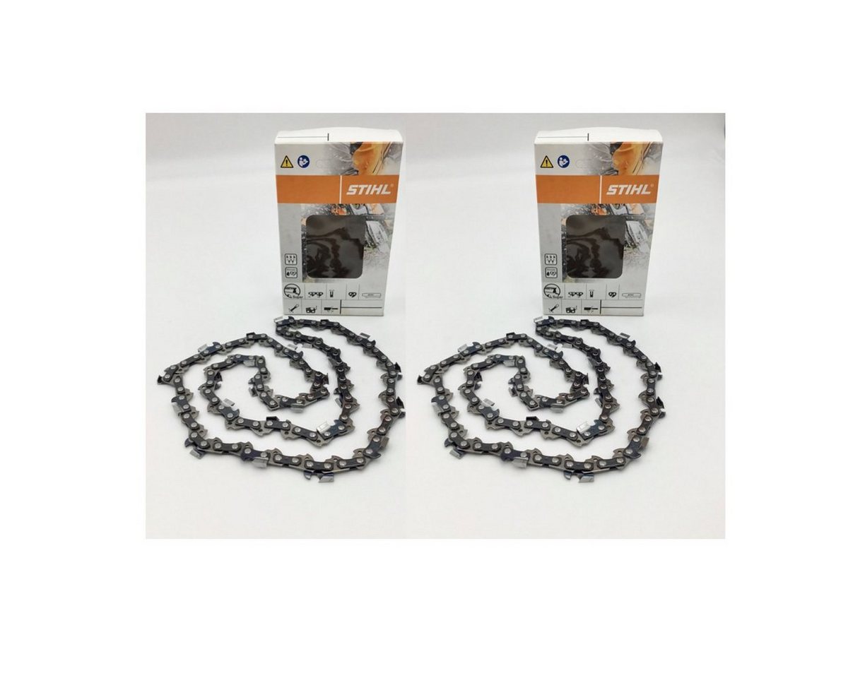 STIHL Ersatzkette 2x Sägekette 3/8P“, 1,3mm Picco Micro 3 50 TG - 35cm 36360000050, (2x Sägekette 3/8P“, 1,3mm Picco Micro 3 50 TG - 35cm 36360000050) von STIHL