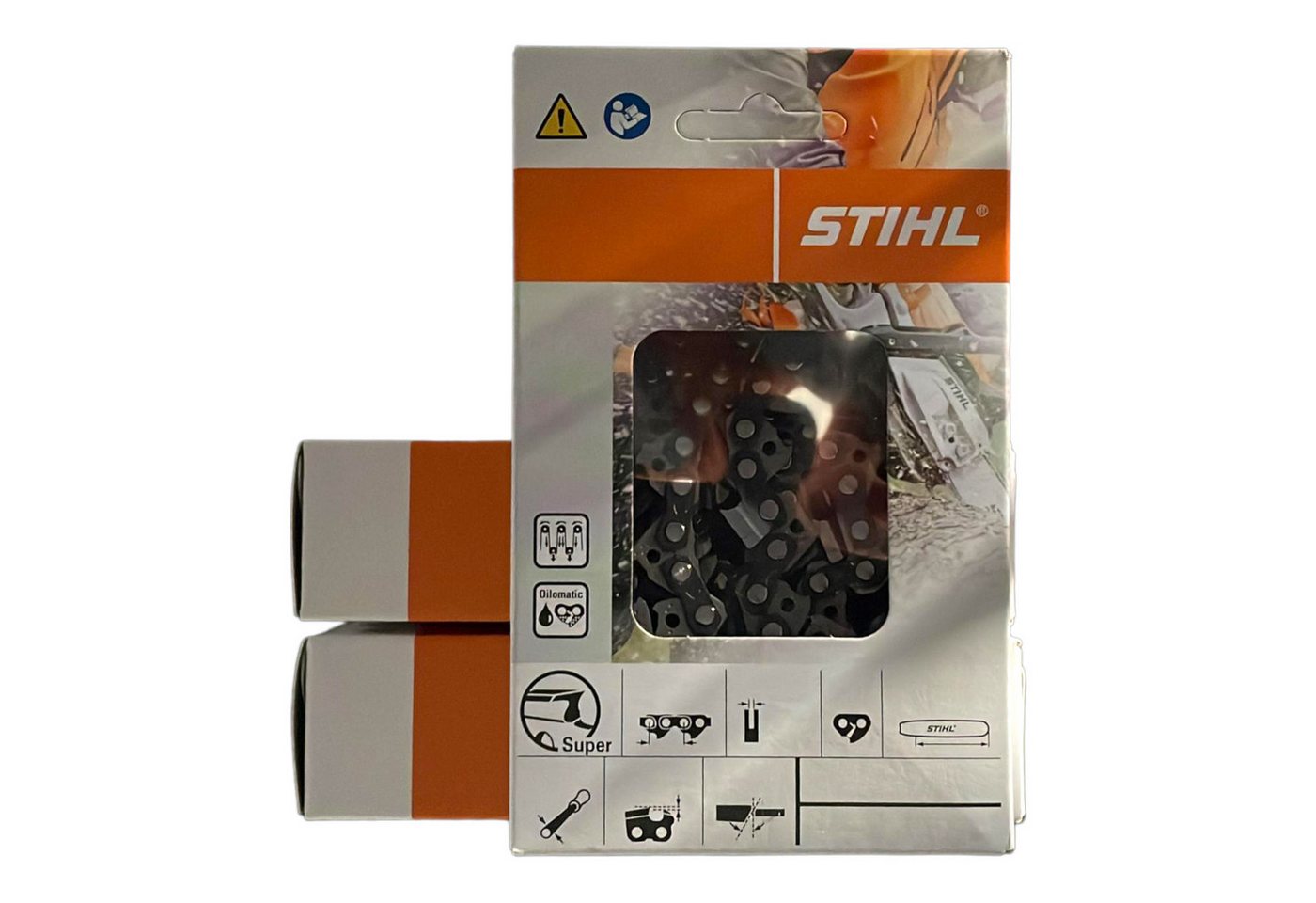 STIHL Ersatzkette 3 Stück Stihl Sägeketten Rapid Super (RS) 3/8 1.6 mm 114 TG, 3/8V von STIHL