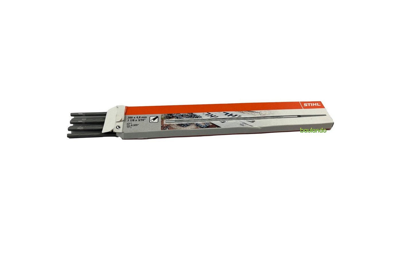 STIHL Feile STIHL Rundfeile 4,8 x 200 mm (6 Stück) 56057714806, (6x Rundfeile ohne Feilenhalter, 6 St) von STIHL