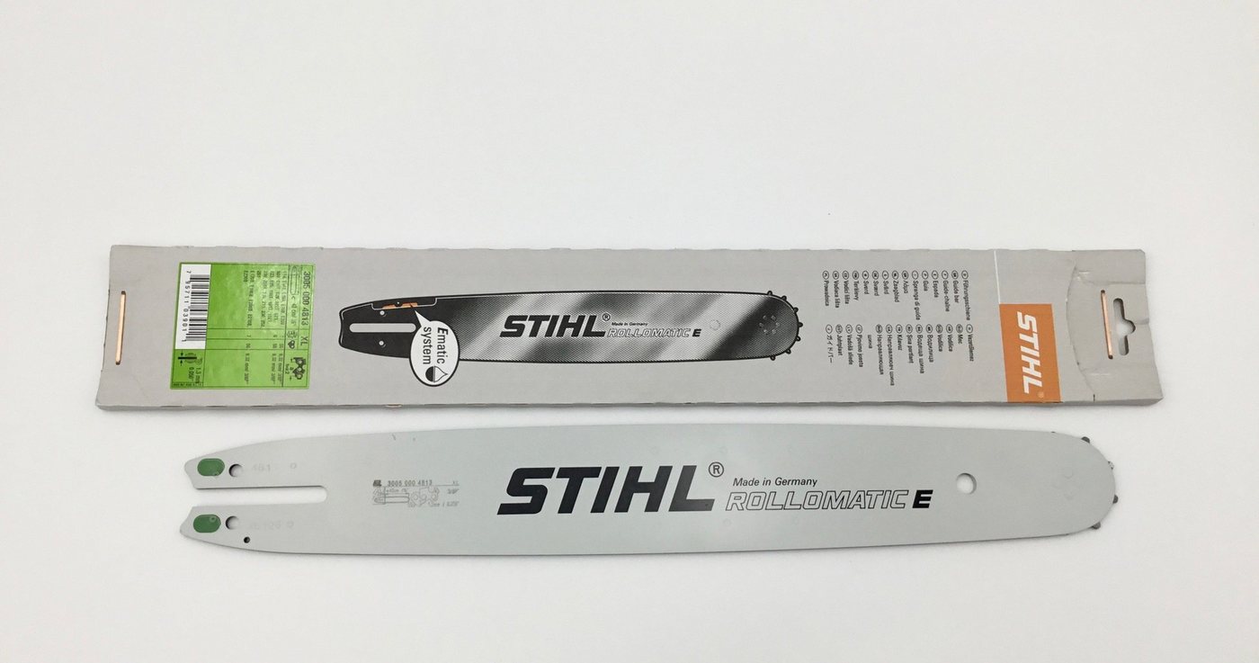 STIHL Führungsschiene Führungsschiene Rollomatic E 40cm / 16" - 3/8"P - 1,3 mm 30050004813, 1,3 mm, (Führungsschiene Rollomatic E 40cm / 16" - 3/8"P - 1,3 mm 30050004813, 1-St., Führungsschiene Rollomatic E 40cm / 16" - 3/8"P - 1,3 mm 30050004813) von STIHL