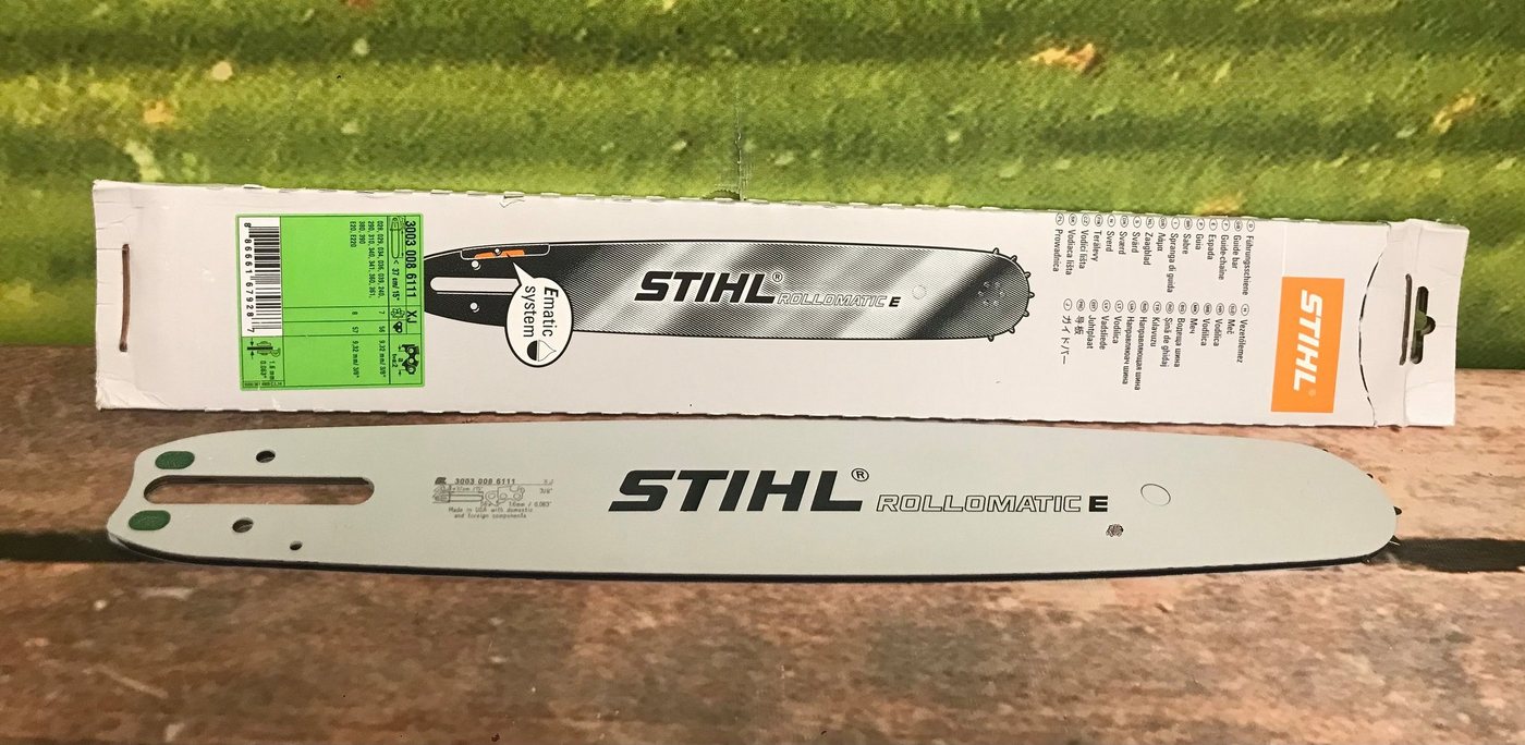STIHL Führungsschiene STIHL Führungsschiene Rollomatic E 37cm/15", 3/8"- 1,6mm 30030086111, 1,6 mm, (STIHL Führungsschiene Rollomatic E 37cm/15", 3/8"- 1,6mm 30030086111, 1-St., STIHL Führungsschiene Rollomatic E 37cm/15", 3/8"- 1,6mm 30030086111) von STIHL