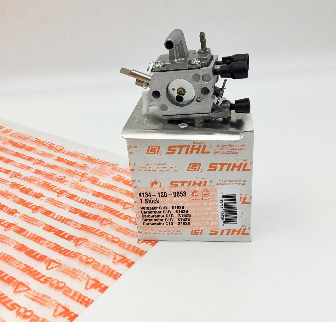 STIHL Benzin-Kettensäge Vergaser C1Q-S162B FS200 FS250 FS350, 41341200653, 0,00 cm Schwertlänge STIHL Benzin-Kettensäge Vergaser C1Q-S162B FS200 FS250 FS350, 41341200653, 0,00 cm Schwertlänge von STIHL