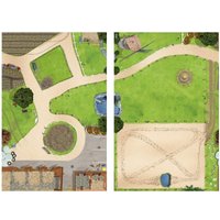 Bundle Bauernhof & Pferdekoppel Spielteppiche Spielmatten Für Das Kinderzimmer - Sm01 Sm09 von STIKKIPIX