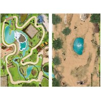 Bundle Tierpark & Safari Spielteppiche Spielmatten Für Das Kinderzimmer - Sm04 Sm08 von STIKKIPIX