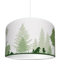 Kinderzimmer Lampenschirm Märchenwelt - Kl59 von STIKKIPIX