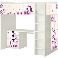 Pferdewelt Möbelfolie Für Ikea Stuva Smastad Hochbett Sh05 Pferdewelt Möbelfolie Für Ikea Stuva Smastad Hochbett Sh05 von STIKKIPIX