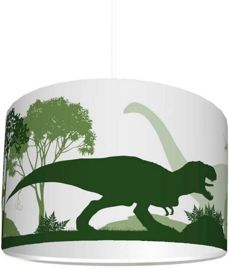 STIKKIPIX Lampenschirm KL56, Kinderzimmer Lampenschirm Dinosaurier", kinderleicht eine Dino Lampe erstellen, als Steh- oder Hängeleuchte/Deckenlampe, perfekt für Dinosaurier-begeisterte Jungen" von STIKKIPIX