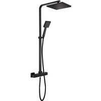 Designer Duschsäule Serie "Park" Höhenverstellbar mit Regendusche, Thermostat und Handbrause schwarz Designer Duschsäule Serie "Park" Höhenverstellbar mit Regendusche, Thermostat und Handbrause schwarz von STILFORM