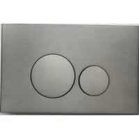 Drückerplatte Gunmetal Rund Kompatibel zu Geberit Duofix Sigma / DELTA 2 Mengenspülung Drückerplatte Gunmetal Rund Kompatibel zu Geberit Duofix Sigma / DELTA 2 Mengenspülung von STILFORM