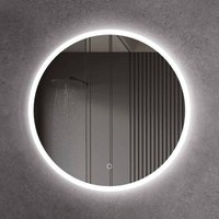 LED-Badspiegel Rund Vorder- & Hintergrundbeleuchtung dimmbares Licht Touch-Sensor & Spiegelheizung Größe wählbar:70 cm LED-Badspiegel Rund Vorder- & Hintergrundbeleuchtung dimmbares Licht Touch-Sensor & Spiegelheizung Größe wählbar:70 cm von STILFORM