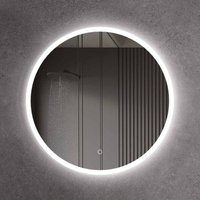 LED-Badspiegel Rund Vorder- & Hintergrundbeleuchtung dimmbares Licht Touch-Sensor & Spiegelheizung Größe wählbar:90 cm LED-Badspiegel Rund Vorder- & Hintergrundbeleuchtung dimmbares Licht Touch-Sensor & Spiegelheizung Größe wählbar:90 cm von STILFORM