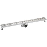 Stilform - Profi Duschrinne mit Ablaufrost 60-140cm Edelstahl :140cm von STILFORM