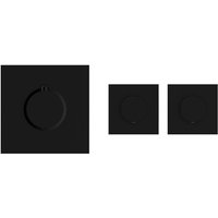 Stilform - Soho 2 Wege Unterputz Thermostat Armatur Schwarz Matt Stilform - Soho 2 Wege Unterputz Thermostat Armatur Schwarz Matt von STILFORM