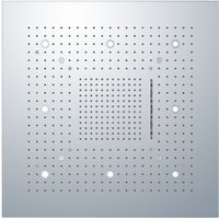 Soho Regendusche 80x80 led Wasserfall & Nebel mit Einbaurahmen von STILFORM
