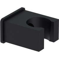 Brausehalter massiv Chrom oder Schwarz Matt:Schwarz Matt - Stilform von STILFORM
