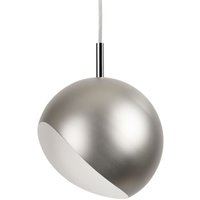 Stilform - Moderne Retro Pendelleuchte Kugelform Brushed steel led 6-10 Watt 2 Größen:120 mm von STILFORM