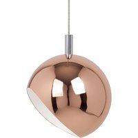 Moderne Retro Pendelleuchte Kugelform Copper led 6-10 Watt 2 Größen:180 mm von STILFORM