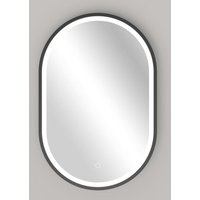 Led Spiegel Oval Spiegelheizung 40x60 oder 55x100 Schwarz Matt Warm-/Kaltlichteinstellung Badspiegel:55x100 cm Led Spiegel Oval Spiegelheizung 40x60 oder 55x100 Schwarz Matt Warm-/Kaltlichteinstellung Badspiegel:55x100 cm von STILFORM