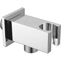 Stilform - Wandanschlussbogen - Brausehalter massiv Chrom oder Schwarz Matt:Chrom Stilform - Wandanschlussbogen - Brausehalter massiv Chrom oder Schwarz Matt:Chrom von STILFORM