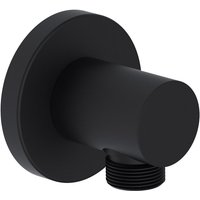 Wandanschlussbogen Rund Massiv Chrom oder Schwarz Matt:Schwarz Matt - Stilform Wandanschlussbogen Rund Massiv Chrom oder Schwarz Matt:Schwarz Matt - Stilform von STILFORM