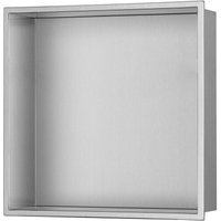Wandnische Minimal Gebürsteter Edelstahl in 30x30 oder 60x30 :30x30 von STILFORM