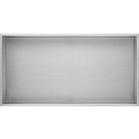 Wandnische Minimal Gebürsteter Edelstahl in 30x30 oder 60x30 :60x30 von STILFORM