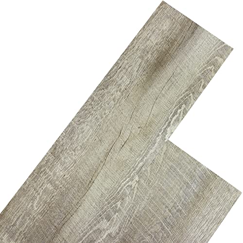 STILISTA Vinyl Laminat Dielen, 15 Dekors Wählbar, 5,07 oder 20 m², Rutschfest, Wasserfest, Schwer Entflammbar - 5,07 m² Eiche Rustikal von STILISTA