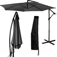 STILISTA® Ampelschirm Sonnenschirm 300 cm Anthrazit von STILISTA