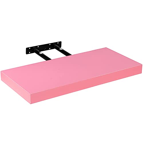 STILISTA Wandregal Volato, freischwebend, Farb- & Größenwahl, 60 cm Pink von STILISTA
