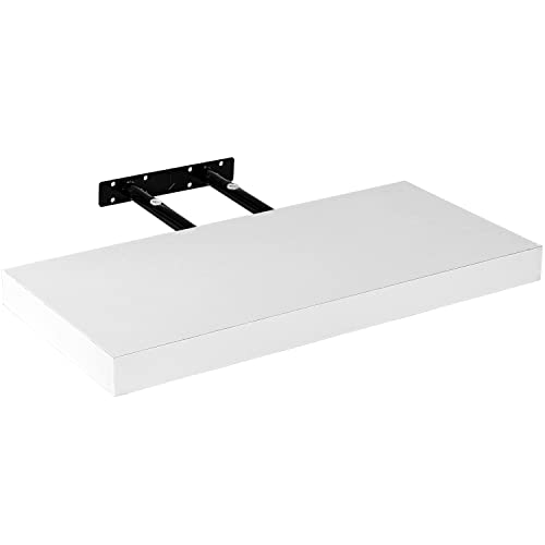 STILISTA Wandregal Volato, freischwebend, Farb- & Größenwahl, 70 cm Weiß von STILISTA