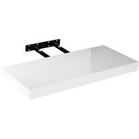 STILISTA® Wandregal Volato, freischwebend, Farb- & Größenwahl, 80 cm Arktisweiß von STILISTA