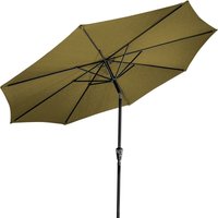 STILISTA Marktschirm Sonnenschirm Ø 3 m Khaki/Braun STILISTA Marktschirm Sonnenschirm Ø 3 m Khaki/Braun von STILISTA