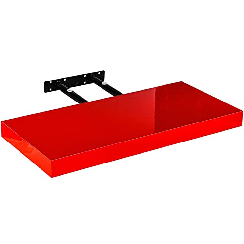 STILISTA Wandregal Volato, freischwebend, Farb- & Größenwahl, 100 cm Hochglanz Rot STILISTA Wandregal Volato, freischwebend, Farb- & Größenwahl, 100 cm Hochglanz Rot von STILISTA